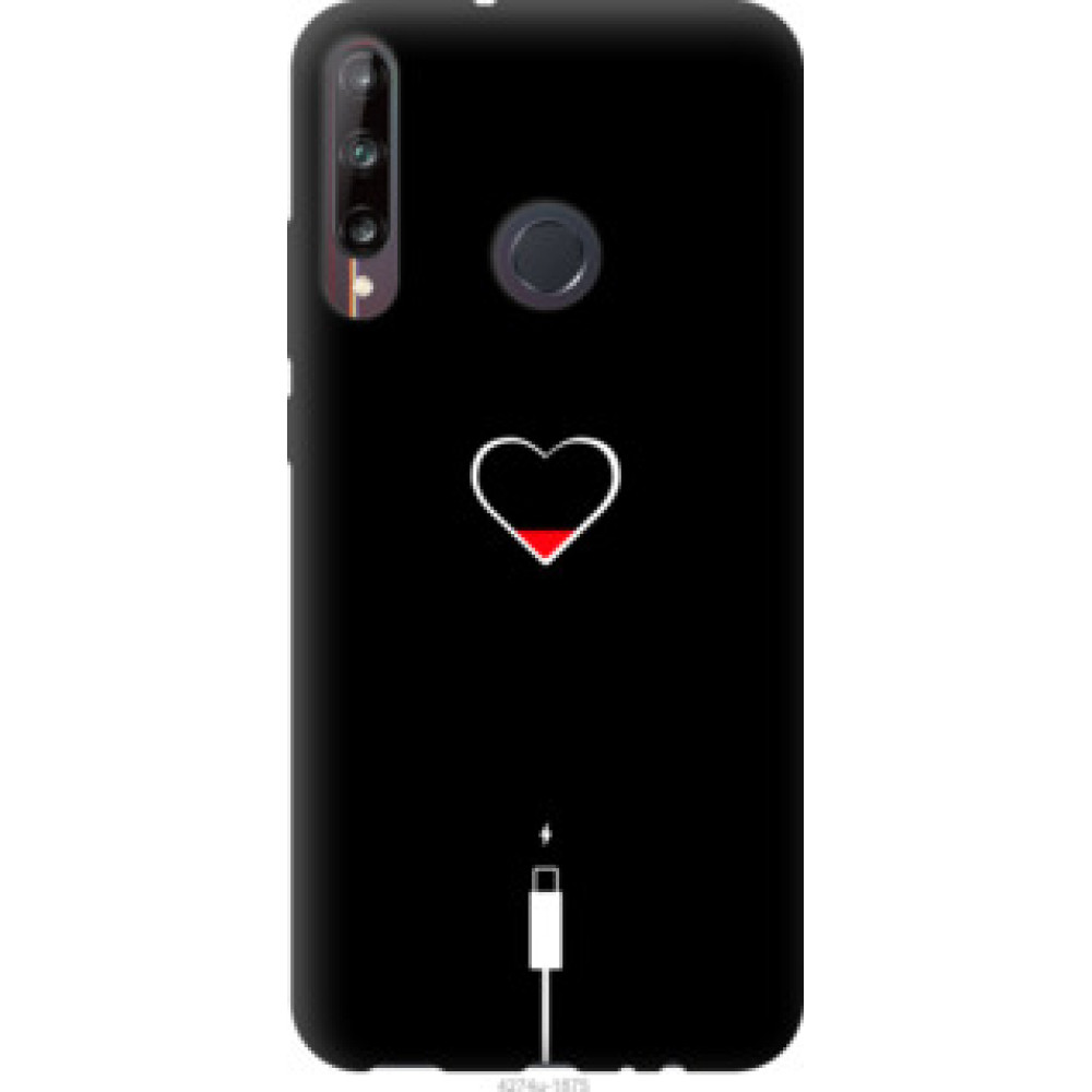 Чехол на Huawei P40 Lite E Подзарядка сердца (4274c-1875)