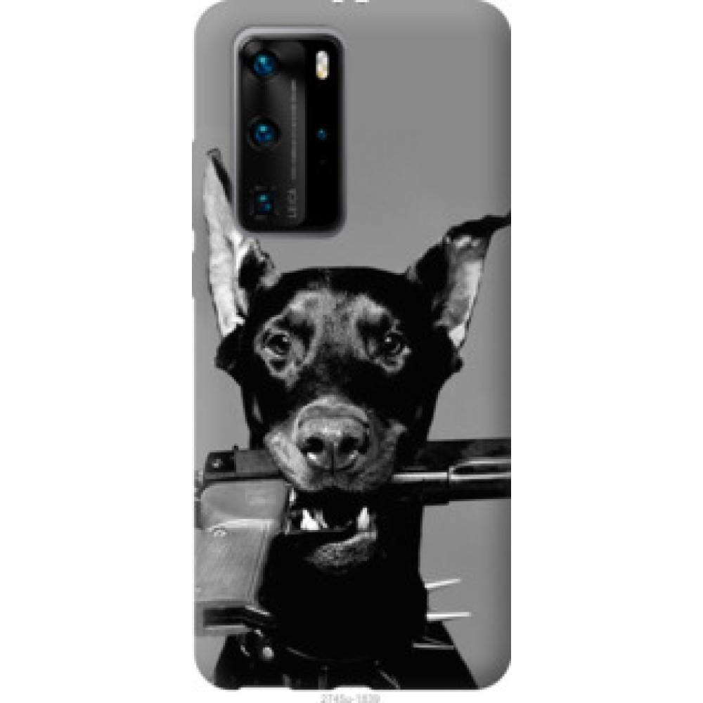 Чехол на Huawei P40 Pro Доберман (2745u-1839)