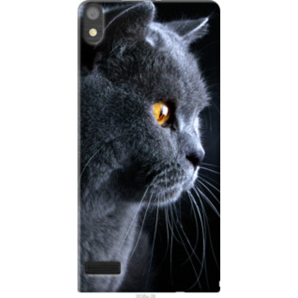 Чехол на Huawei Ascend P6 Красивый кот (3038u-39)