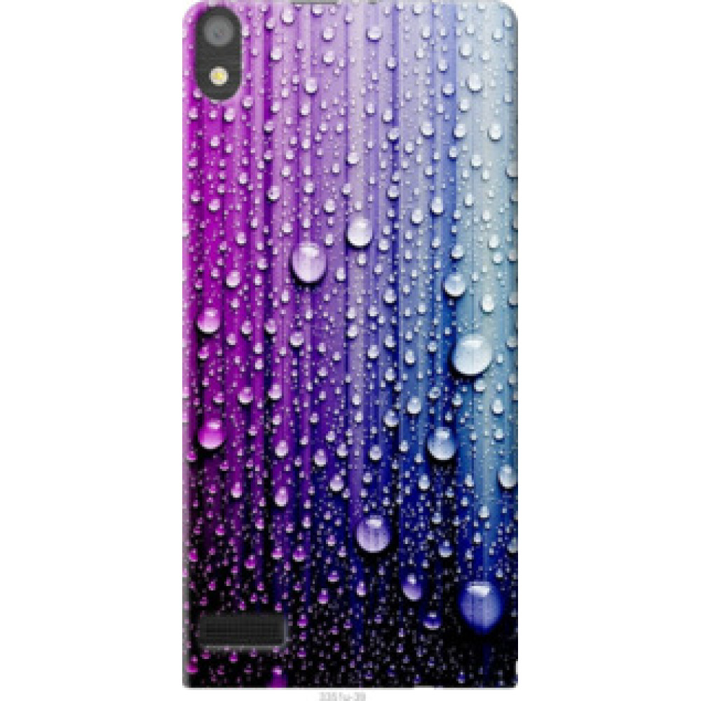 Чехол на Huawei Ascend P6 Капли воды (3351u-39)