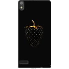 Чехол на Huawei Ascend P6 Черная клубника (3585u-39)