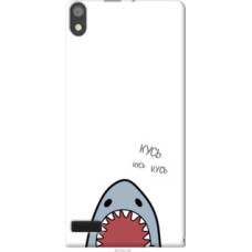 Чехол на Huawei Ascend P6 Акула (4870u-39)
