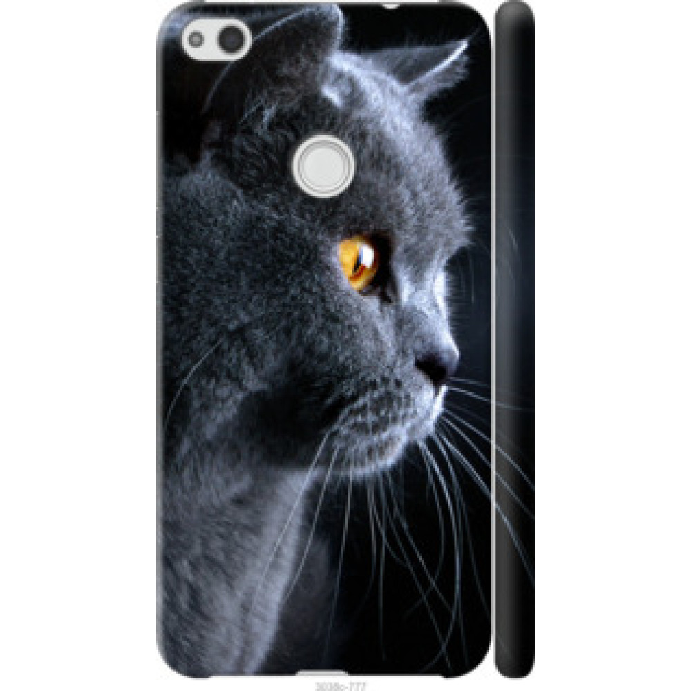 Чехол на Huawei P8 Lite (2017) Красивый кот (3038c-777)