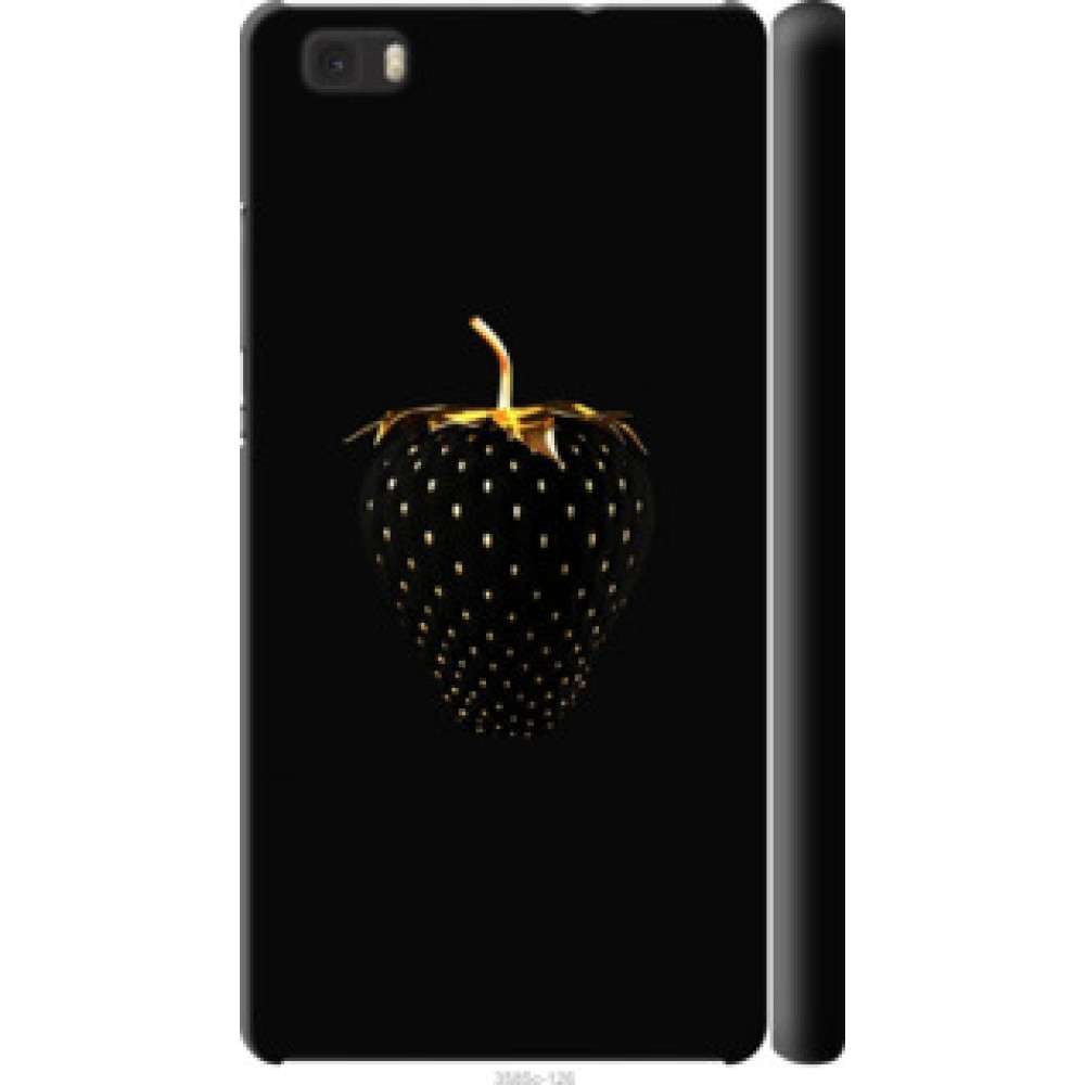 Чохол на Huawei Ascend P8 Lite Черная клубника (3585c-126)