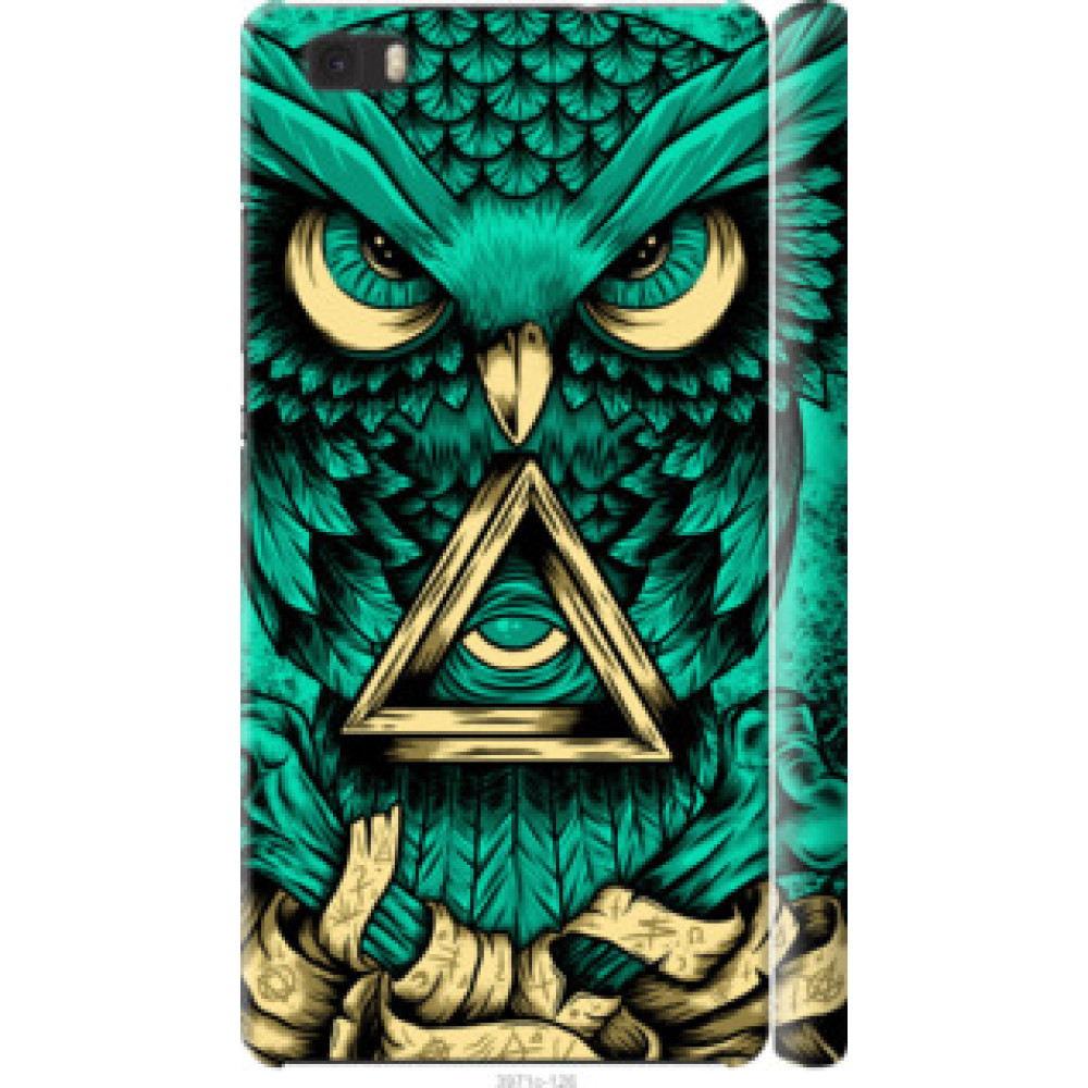 Чохол на Huawei Ascend P8 Lite Сова Арт-тату (3971c-126)