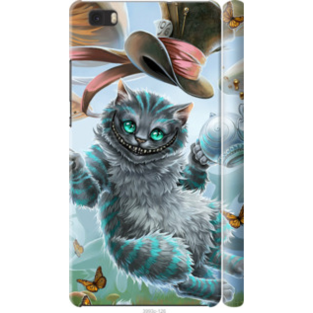 Чохол на Huawei Ascend P8 Lite Чеширский кот 2 (3993c-126)