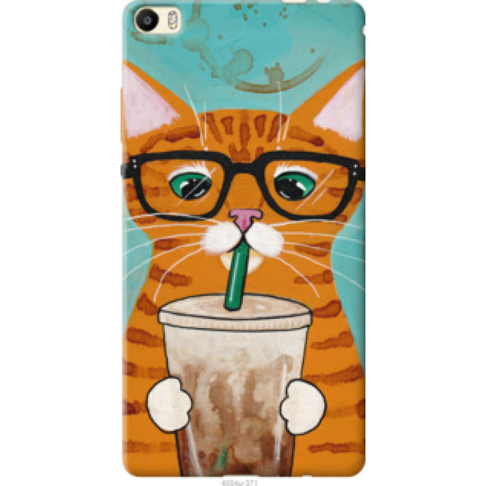 Чехол на Huawei P8 Max Зеленоглазый кот в очках (4054u-371)