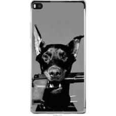 Чехол на Huawei Ascend P8 Доберман (2745u-123)