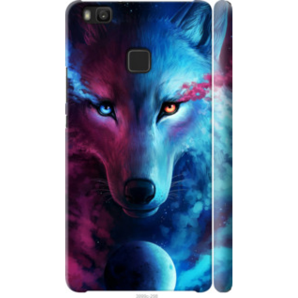 Чехол на Huawei P9 Lite Арт-волк (3999c-298)