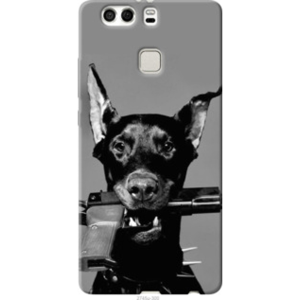 Чехол на Huawei P9 Plus Доберман (2745u-300)