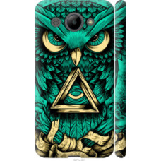 Чехол на Huawei Y3 2017 Сова Арт-тату (3971c-991)