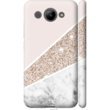 Чехол на Huawei Y3 2017 Пастельный мрамор (4342c-991)