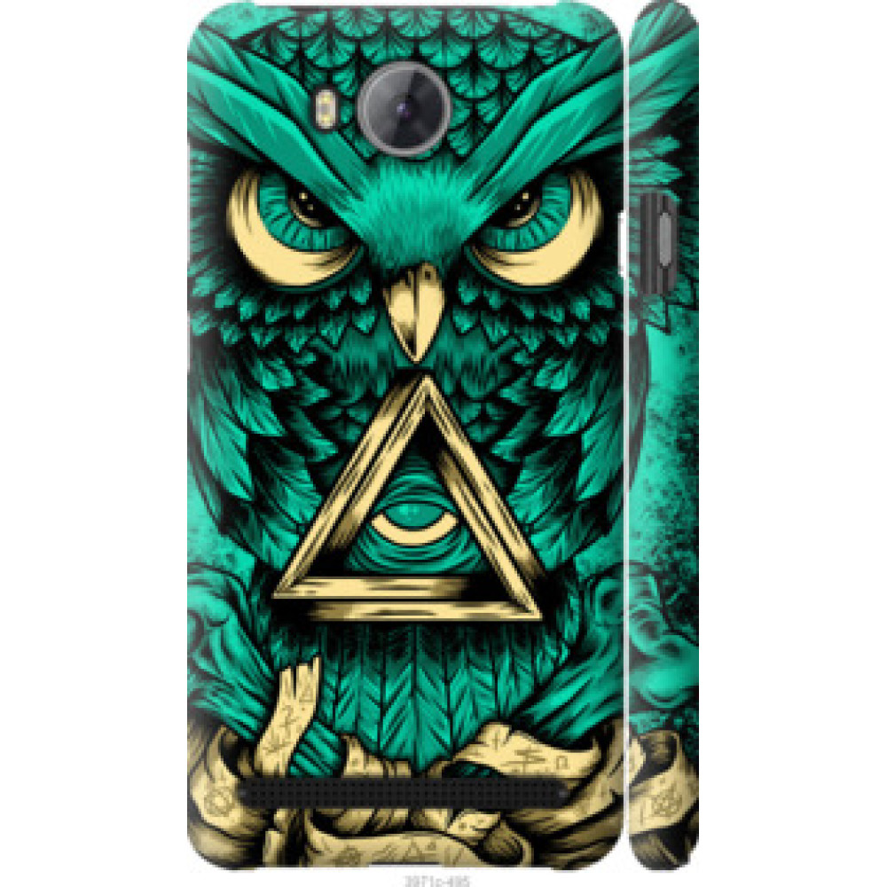 Чехол на Huawei Y3II / Y3 2 Сова Арт-тату (3971c-495)