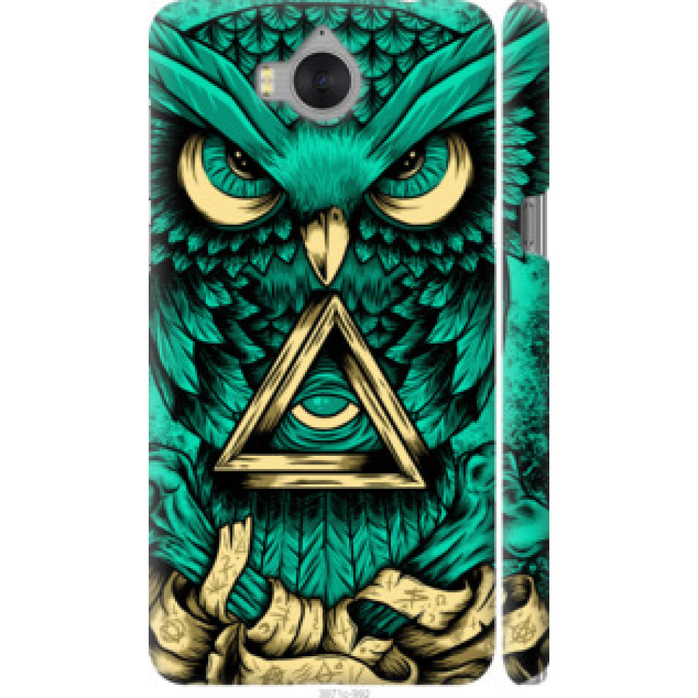 Чохол на Huawei Y5 2017 Сова Арт-тату (3971c-992)