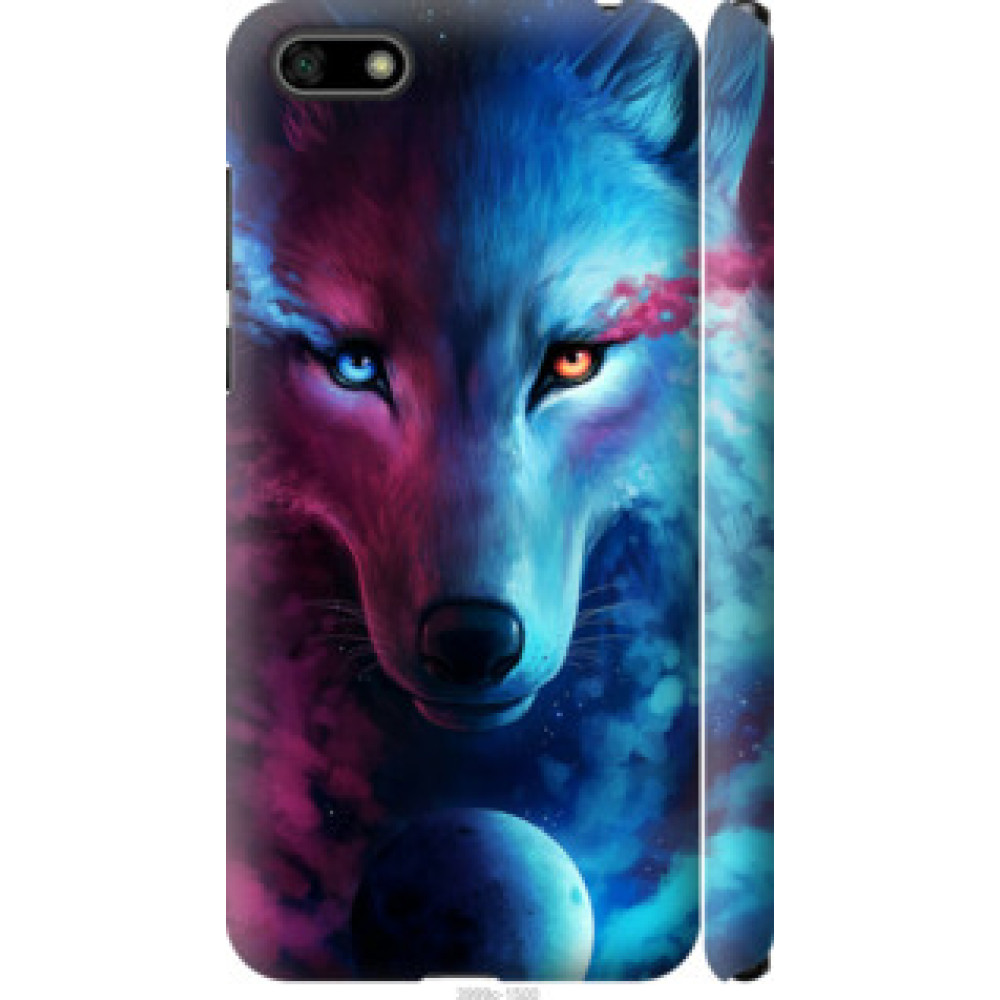 Чохол на Huawei Honor 7A Арт-волк (3999c-1805)