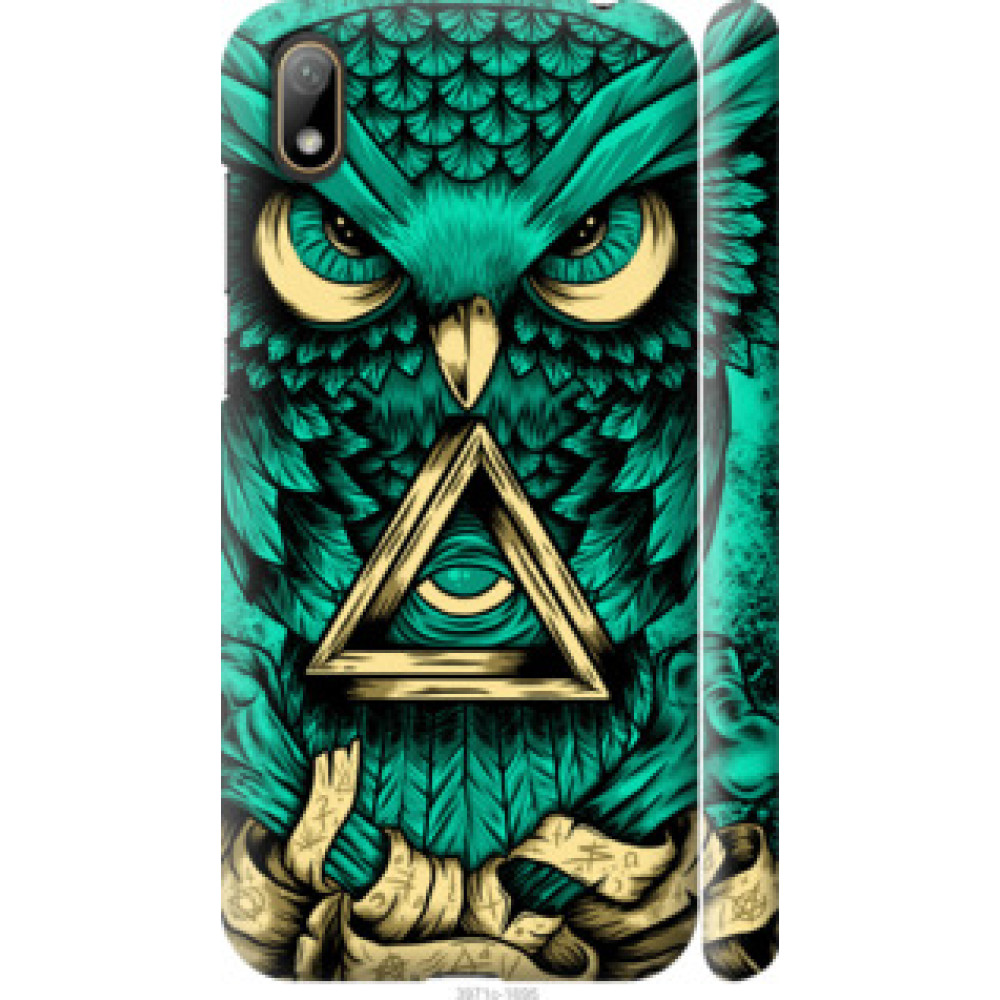 Чохол на Huawei Y5 2019 Сова Арт-тату (3971c-1695)