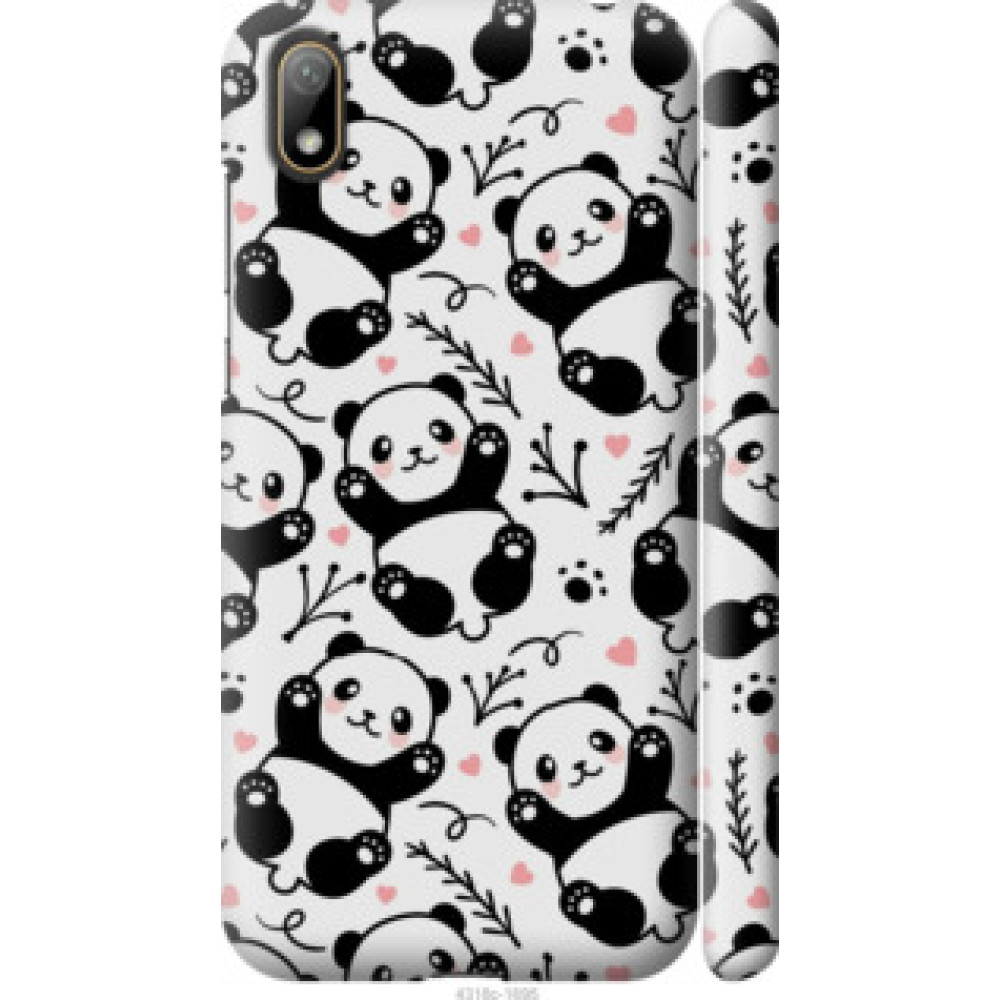 Чехол на Huawei Y5 2019 Панды (4318c-1695)