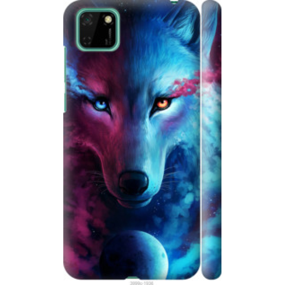 Чехол на Huawei Y5p Арт-волк (3999c-1936)