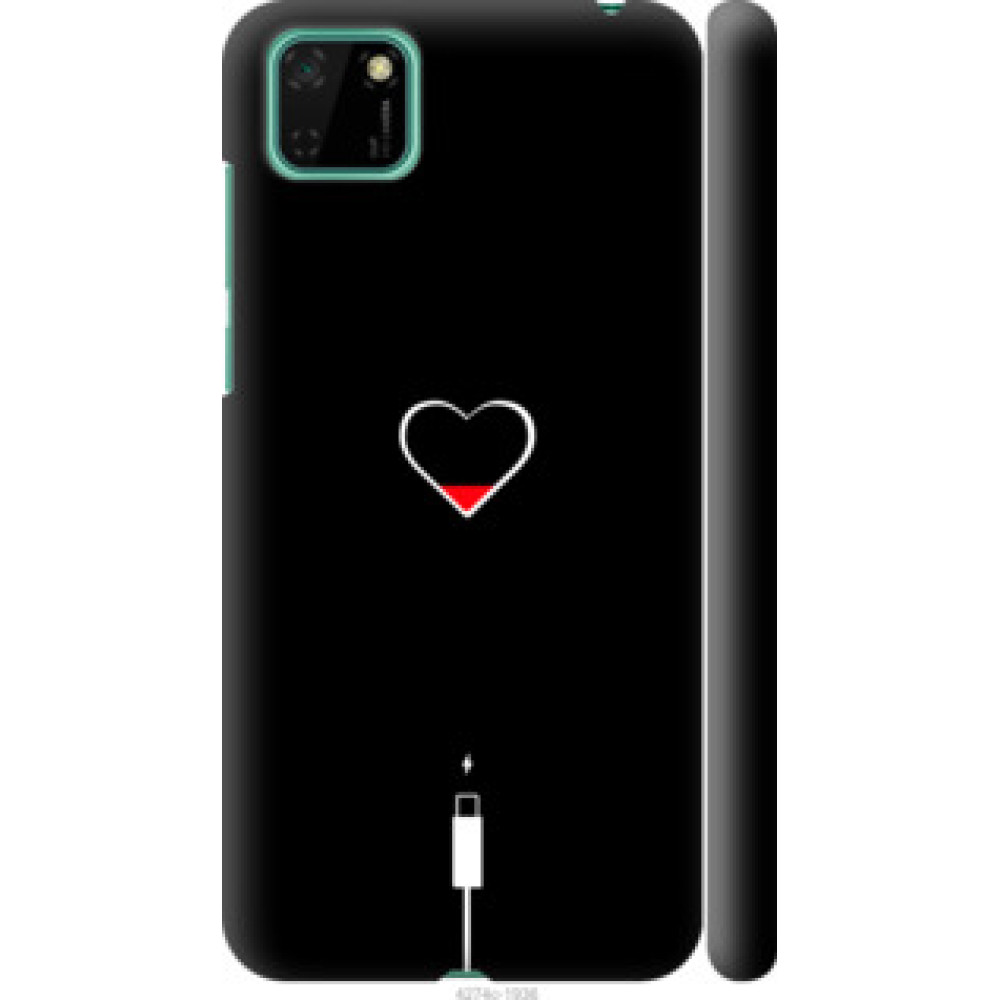 Чехол на Huawei Y5p Подзарядка сердца (4274c-1936)