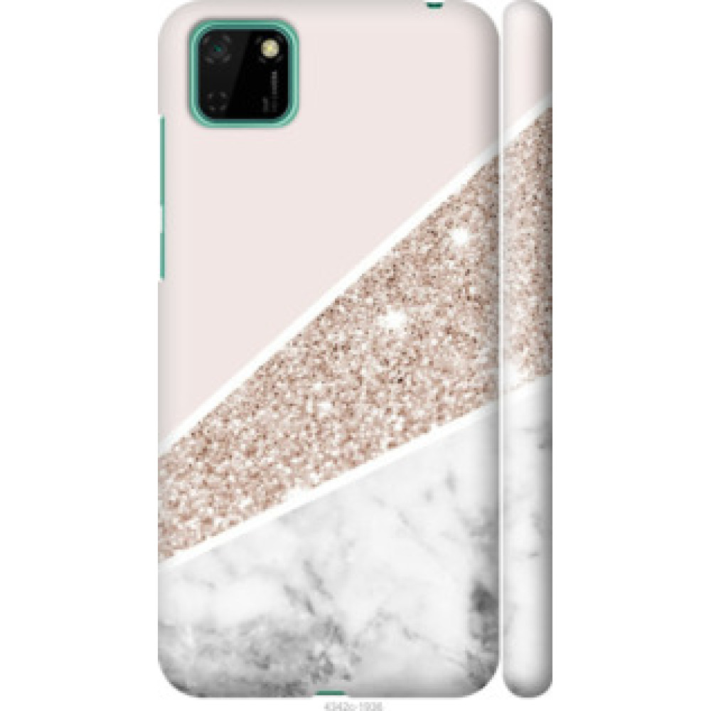 Чехол на Huawei Y5p Пастельный мрамор (4342c-1936)