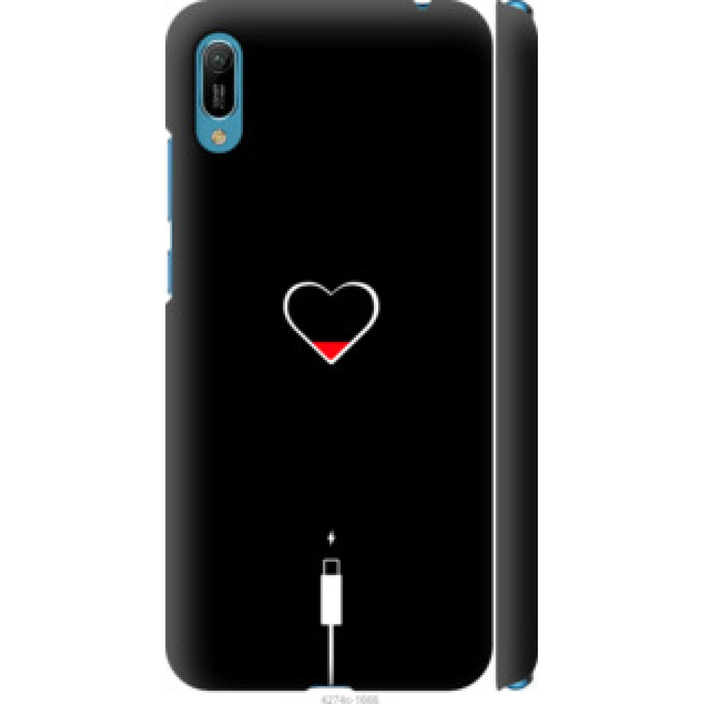 Чохол на Huawei Y6 2019 Подзарядка сердца (4274c-1666)