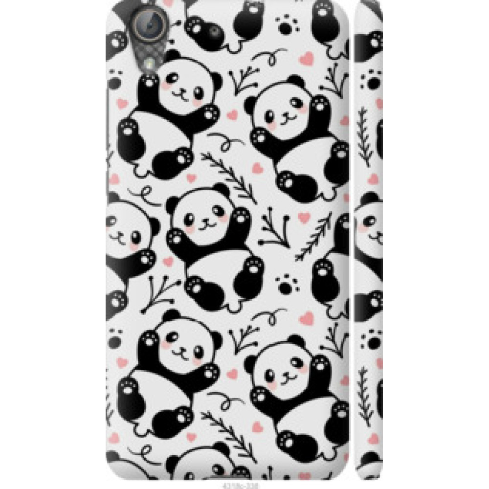 Чехол на Huawei Y6 II Панды (4318c-338)