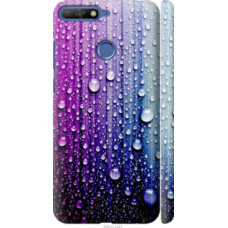 Чехол на Huawei Honor 7C Капли воды (3351c-1411)