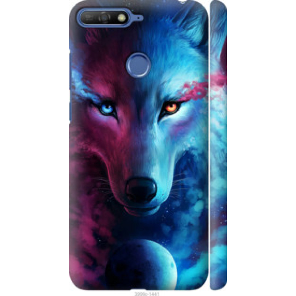 Чохол на Huawei Honor 7C Арт-волк (3999c-1411)