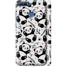 Чехол на Huawei Honor 7C Панды (4318c-1411)