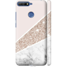 Чехол на Huawei Honor 7C Пастельный мрамор (4342c-1411)