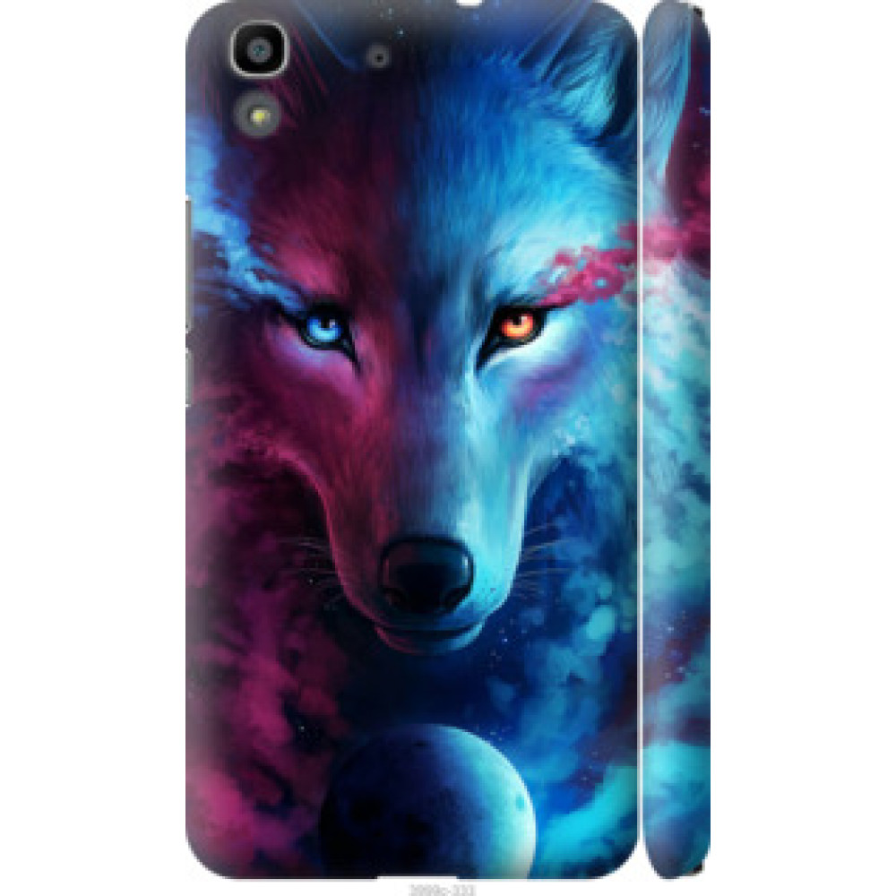 Чохол на Huawei Y6 Арт-волк (3999c-333)