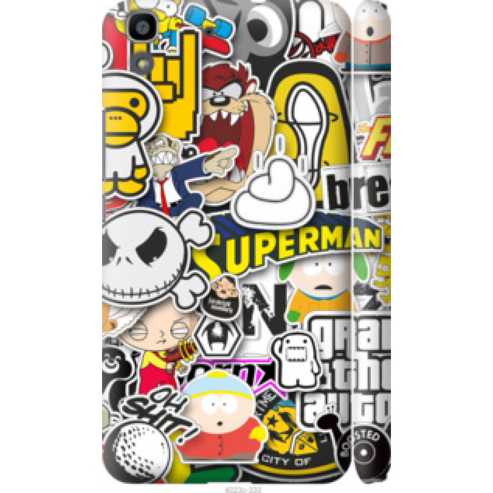 Чохол на Huawei Y6 Popular logos (4023c-333)