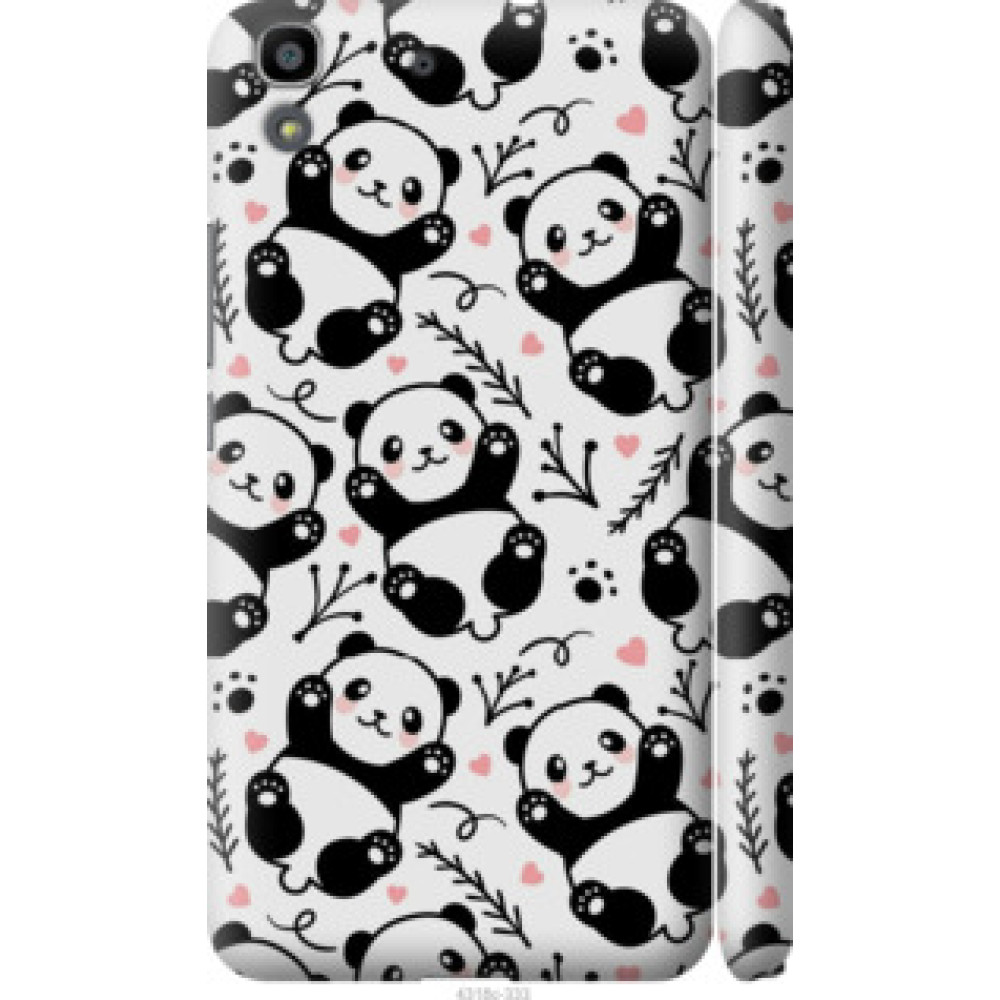 Чохол на Huawei Y6 Панды (4318c-333)