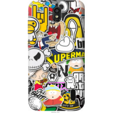 Чехол на Huawei Ascend Y625 Popular logos (4023u-161)