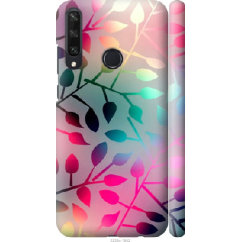 Чехол на Huawei Y6p Листья (2235c-1952)