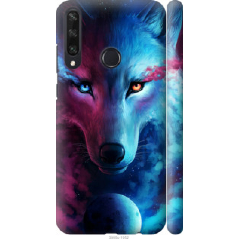 Чохол на Huawei Y6p Арт-волк (3999c-1952)