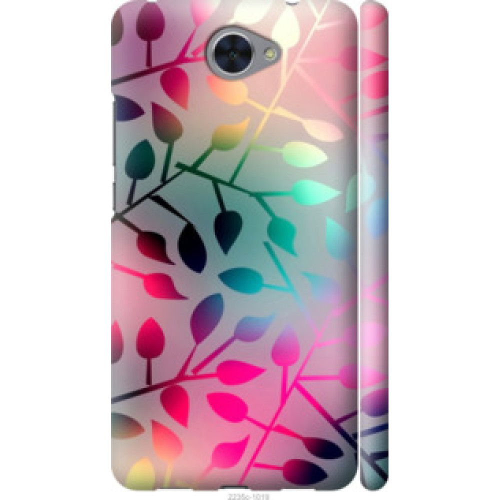 Чехол на Huawei Y7 2017 Листья (2235c-1019)