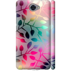 Чехол на Huawei Y7 2017 Листья (2235c-1019)
