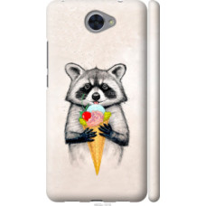 Чехол на Huawei Y7 2017 Енотик с мороженым (4602c-1019)
