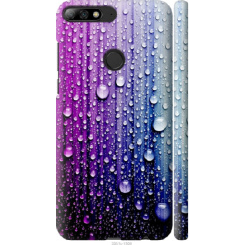 Чехол на Huawei Y7 Prime 2018 Капли воды (3351c-1509)