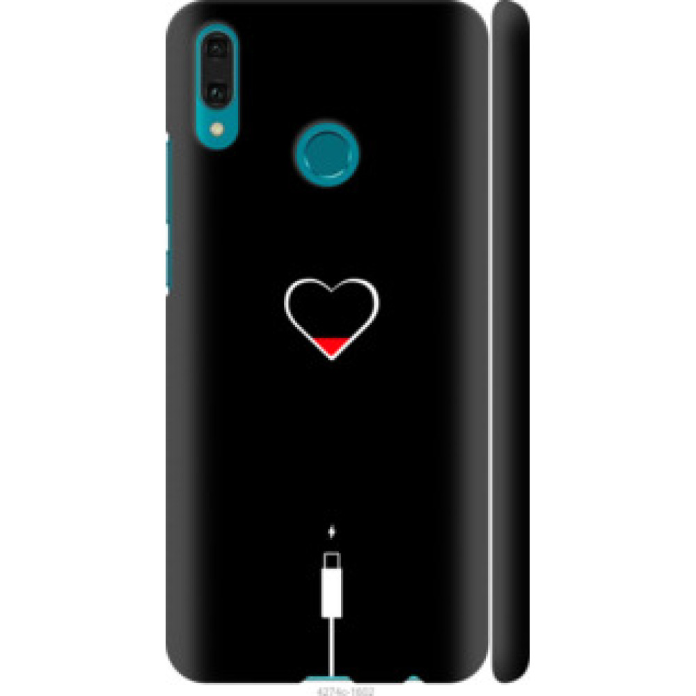 Чохол на Huawei Y9 2019 Подзарядка сердца (4274c-1602)