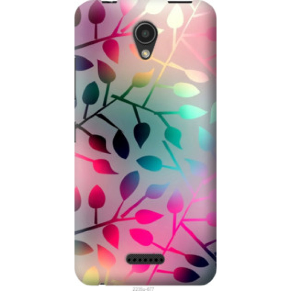 Чехол на Lenovo A Plus / A1010 Листья (2235u-677)