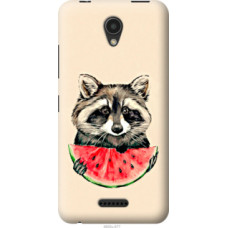 Чехол на Lenovo A Plus / A1010 Енотик с арбузом (4605u-677)