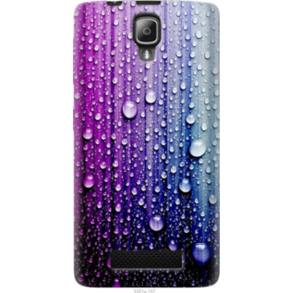 Чехол на Lenovo A1000 Капли воды (3351u-157)