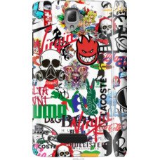 Чехол на Lenovo A2010 Many different logos (4022c-216)
