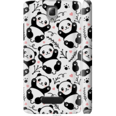 Чехол на Lenovo A2010 Панды (4318c-216)