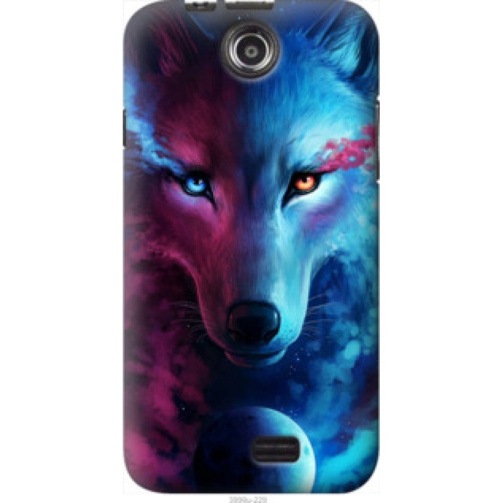 Чехол на Lenovo A300 Арт-волк (3999u-229)