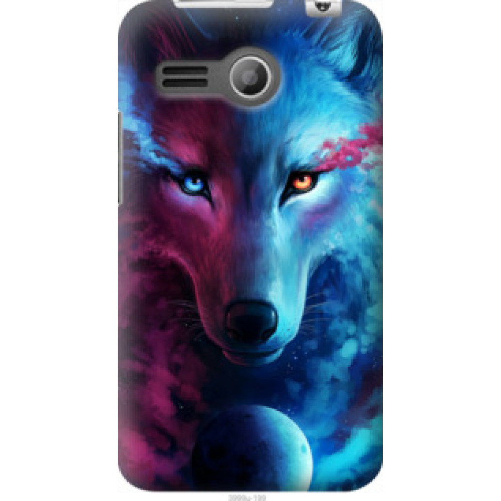 Чехол на Lenovo A316 Арт-волк (3999u-199)