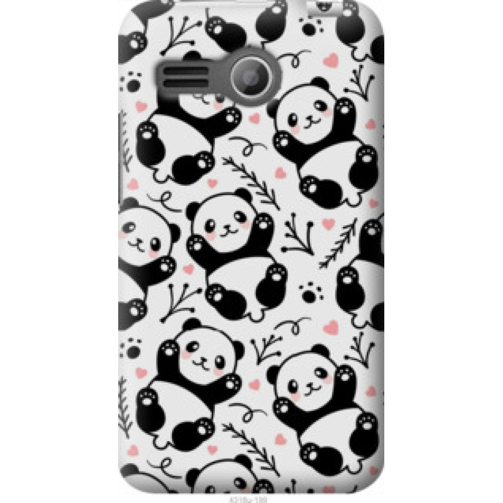 Чехол на Lenovo A316 Панды (4318u-199)