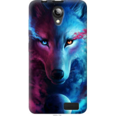 Чехол на Lenovo A319 Арт-волк (3999u-196)